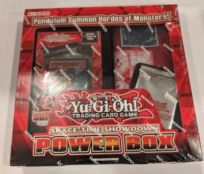 Konami Yu Gi Oh TCG Space-Time Showdown Power Box Starter Pack NISB