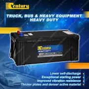 Century Heavy Duty Battery - E Polarity 155Ah for M.A.N. TGA TGS TGX Series