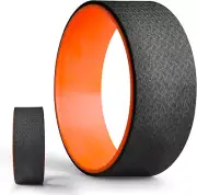 Yoga Wheel Back Stretcher - Back Roller with Weight Support up to 777 LBS Sturdy