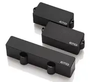 EMG PJ Active Bass Pickup set - black