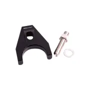 Aeroflow Billet Distributor Hold Down Clamp - Black Suits for Chevy SBC / BB