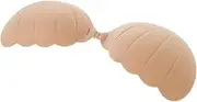 [Homyl] Strapless Bra Sticky Self Adhesive Invisible Push Up Backless Silicone Bra Shell Shape B Cup