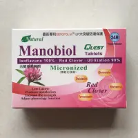 在飛比找蝦皮購物優惠-更諾舜 Manobiol 紅花苜蓿錠 30錠