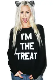 [Wildfox Couture] Real Treat Baggy Beach Jumper