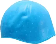 Generic Salon Hair Cap Combs Hair Coloring Hat Tinsel Hair Bleaching Cap Hair Kit Hair Braiding Kit Highlighting Needle Hairdresser Hair Styling Tools Hair Highlighting Cap Pre Blue