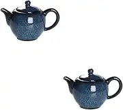 Zerodeko Elegant Ceramic Teapot for Home Lightweight Design Chic Teaware for Oolong Tea Comfortable Handle for Family Office Use