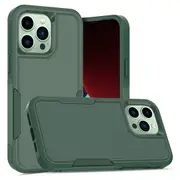 ZUSLAB iPhone 14 Pro Case Rugged Defender Protective Heavy Duty Shockproof Dustproof Cover for Apple (2022) - Green