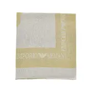 [EMPORIO ARMANI] EMPORIO ARMANI Silk and linen-blend scarf Man One Size One Size Multicolor