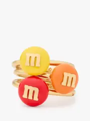 M&M's x Kate Spade New York Stacking Ring Set