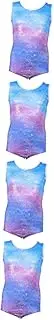 [Holibanna] 2pcs Dance Clothes Gymnastics Clothes Washable Gymnastics Leotard Gymnastics Leotards for 10-12 Leotard Dance Clothes Comfortable Clothes Decorative Dance Clothes