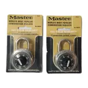 VTG Master Lock 1500-D Combination Padlock Stainless Steel - New Old Stock Lot 2