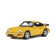 GT Spirit Licensed 1:18 Scale Porsche 964 RS America Model Car Yellow