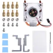 ICE Tower CPU Cooling Fan 7 Colours Light Bracket for 4B 3B+ 3B