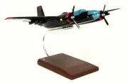 B-26 Invader Desk Display Mahoghany Wood Airplane