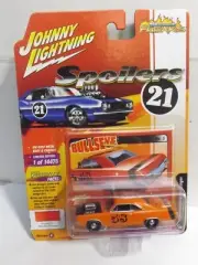 Johnny Lightning Spoilers Orange 1970 Dodge Dart Swingers "Bulleye"