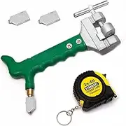 2 in 1 Cutter Opener Handheld Portable Ceramic Tile Cutter Ceramic Tile Cutting Tool Multifunctional Utility Cutting Tool Glass Tile Opener Quick Tile Cutting Hand Tool Multicolor One Size