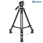 【Leofoto USA】Leofoto LVC-193C+BV-15 Twin Leg Video Tripod with Fluid Head