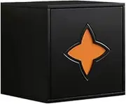 GUAWJRZDP Storage Cabinet, Wood Chest of Drawers, Black Drawer Chest, Multifunctional Combination Cabinet, Double-Layer Drawers Organizer Storage, for Bedroom, Living Room(1cabinet)