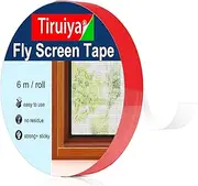 Adhesive Mosquito Net Tape, Alternative to Adhesive Gripping Strips, Mosquito Net Fixing Tape for Roof Window, Balcony, Door