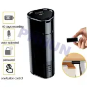 Hidden Voice Recorder Activated Digital Audio Sound Recording Device 16GB Black