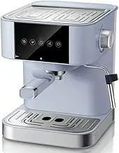 Commercial Coffee Machine, Coffee Strength Adjustment, Easy to Clean, Cam Make Espresso/Cappuccino