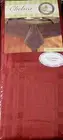 Chelsea Microfiber Tablecloths Resists Stains Red Assorted Sizes Obl. & Rd
