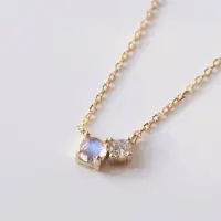 在飛比找蝦皮購物優惠-To the moon necklace_