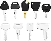 SING F LTD 9PCS Ignition Starter Key Set 5P8500 JCB 787 301 K250 777 D250 H806 14707 for Agricultural Machinery Excavator Digger Dumper Truck Tractor