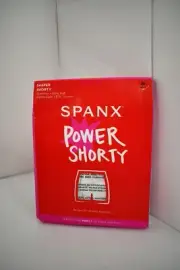 Spanx Seamless Power Shorty, Lightweight Core Control Shapewear White 2X #10381R