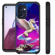 FUSION For OnePlus Nord N300 5G Case Hybrid Phone Cover MAJESTIC UNICORN