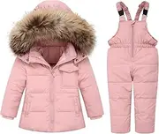 [Legou] Children's Down Jacket Boys Girls Thick and Warm 1-6 Years Baby Toddler Winter Clothes 2 Pack