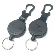 KEY BAK Securit Heavy Duty Carabiner Key Chain Belt Clip 48" 120cm KEYBAK