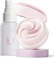 LUXAZA Eyeshadow Primer ＆ Setting Spray,Long Lasting Makeup Eye Primer and Spray.Blurring & Oil Absorbing Face Setting Spray For Makeup-(1.15 Fl. Oz ＆0.35 oz）