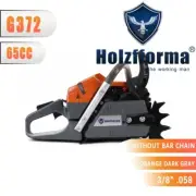 65CC Farmertec Holzfforma G372 Chainsaw Power Head WITHOUT guide bar chain