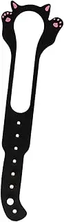 Cat Door Stopper Cat Door Latch Holder Interior Door Keep Door Open, Adjustable Pets Friendly Door Prop, Pet Door Latch, Black