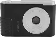 Compact Digital Camera, 48MP 4K Digital Camera with 2.4 Inch HD Screen, Auto Function, 16x Digital Zoom for Kids Students Vlog (Black)
