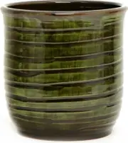 Cachepot Planter Vase SCAVO GIARDINI GARDEN Tuscan Italian Distressed Olive