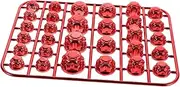 BELLIFFY 1set Engine Bolt Caps for Motorbike Fit Decorative Screw Caps Material Compatible Various Motorcycle Models Easy Installation