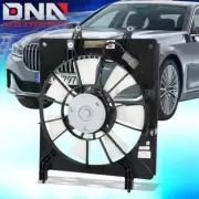 FOR 2004-2008 ACURA TSX FACTORY STYLE AC CONDENSER COOLING FAN SHROUD ASSEMBLY