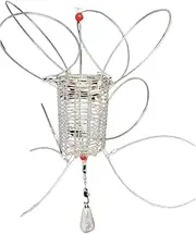 Crab Catcher,Reservoir Catching Tool for Crayfish - Crab Trap Fishing Net Accessories Lobster Shrimp Cage for Outdoors