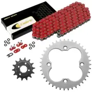 Red O-Ring Drive Chain & Sprocket Kit for Honda TRX400EX TRX400X 2005-2014