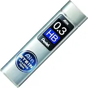 Pentel Ain Stein Lead Refills 0.3mm HB Grade, Box of 12 Tubes, 15 Leads Per Tube (C273-HB)