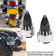 Smoke Bullet Turn Signal Light Lens Cover Cap For Harley Softail Dyna Sportster