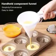 Funnel Dispenser Plastic Pancake Cupcake Waffle Batter Maker Baking Tool,