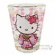 小禮堂 Hello Kitty 迷你金邊玻璃杯《粉白.和服》清酒杯.茶杯.水杯