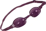 ADOCARN Beauty Mask Eyemask Protection Shade Mask for Beauty Holiday Light Glasses Silicone Shades Protection Mask Bed Protection Purple