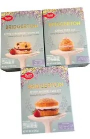 bridgerton betty crocker baking kits creme puff scones sponge cake mixes