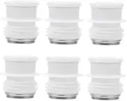 HOLIDYOYO Insulated Water Bottle Stopper Thermal Flask Lid Replacement Silicone Stopper for Flask 6 Pack