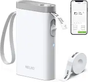 P21 Bluetooth Label Maker Machine w/ Tape Wireless Mini Printer for Home/Office