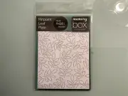 Memory Box “Pinpoint Leaf Plate” Cutting Die (New)